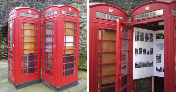 These Payphones Have Been Transformed Into An Art Gallery