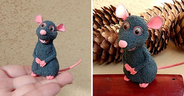 I Made This Ratatouille 'Remy' From Clay