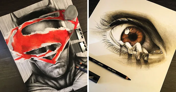 I Recreated 15 Movie Posters With Colouring Pencils