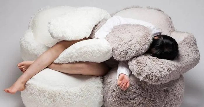 Hugging Sofa Means You'll Never Be Alone Again