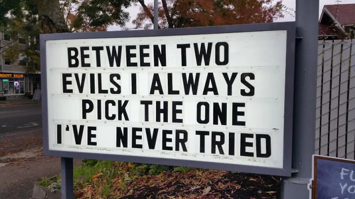 This Seattle Gas Station Has The Funniest Signs Ever (22 Pics)