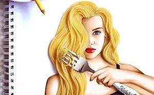 Great Artworks 19-year-old Girl Pictures Thoughtful Creative