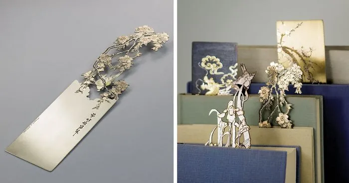 I Hand-Carve Silver Bookmarks That Tell Precious Stories