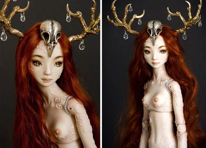 Creepily Realistic NSFW Porcelain Dolls By Russian Artist