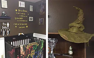 Parents Create 'Harry Potter' Nursery For Their Muggle-Born Little Wizard