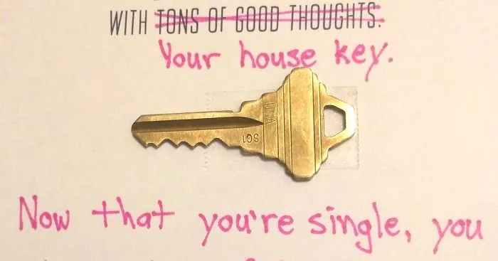 Guy Finds Out His Girlfriend Is Cheating, Creates This Birthday Card