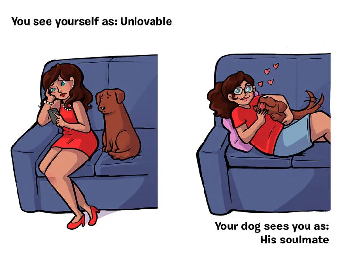 How You See Yourself vs How Your Dog Sees You