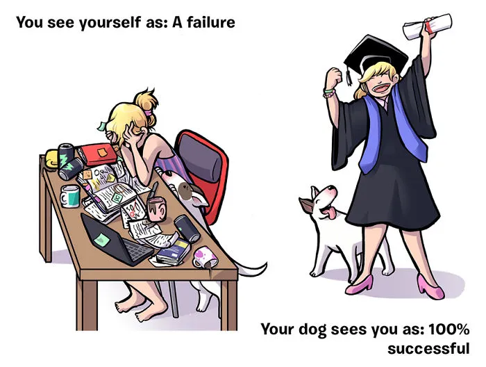 How You See Yourself vs How Your Dog Sees You