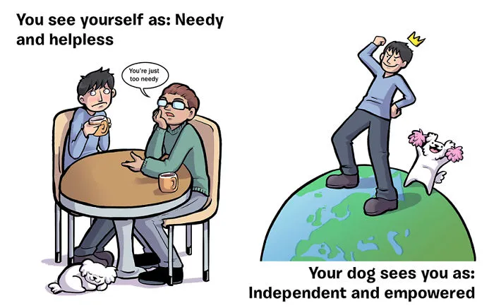 How You See Yourself vs How Your Dog Sees You