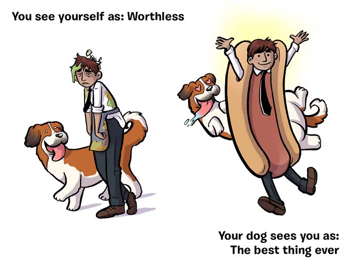 How You See Yourself vs How Your Dog Sees You