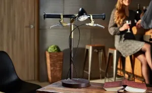 I Make Lamps From Recycled Bicycle Parts
