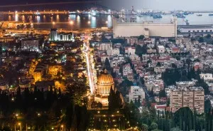 I Merged Day And Night Photos Of Israel Into One