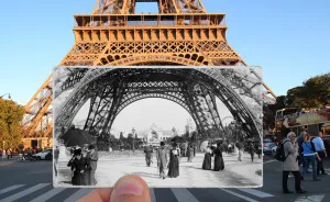 I Combined Old And New Photos Of Paris To Bring History To Life