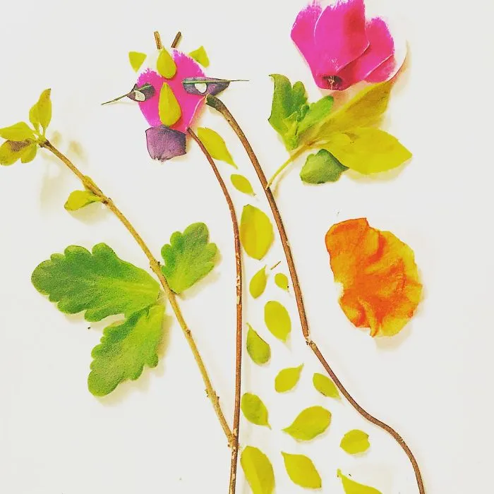 I Create Colorful And Magical Illustrations, Using Natural Materials Only