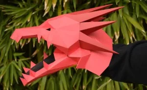 I Create Fun Puppets That Anyone Can Make From Few Pieces Of Paper And Some Glue