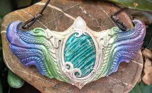 I Create Intricate Hand Sculpted Magical Talismans From Polymer Clay
