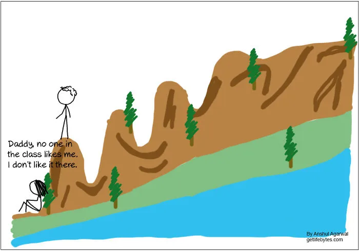 I Teach Positive Parenting Via Cartoon Strips. Here Is One On Curbing Kids' Need For Approval