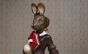 I Transform Vintage Porcelain Figurines Into Famous Author And Animal Hybrids