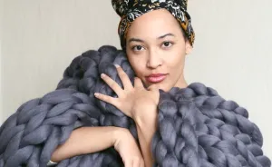 I’m Hibernating Through The Whole Winter Under My Giant Hand-Knitted Blankets