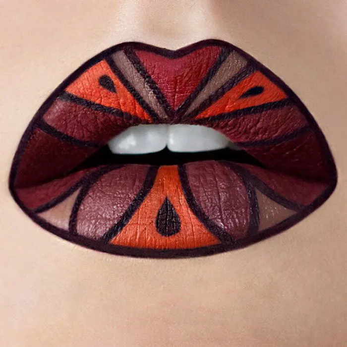 Makeup Artist Turns Her Lips Into Stunning Works Of Art (33 Pics)
