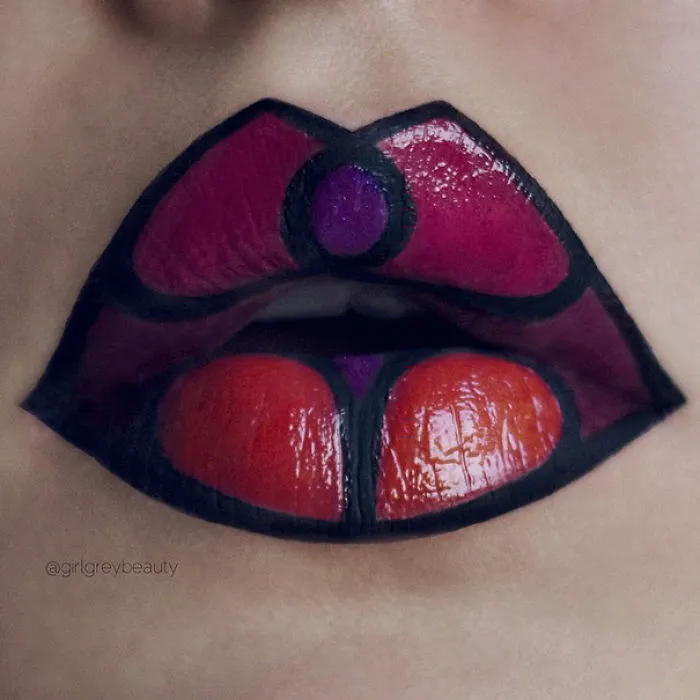 Makeup Artist Turns Her Lips Into Stunning Works Of Art (33 Pics)