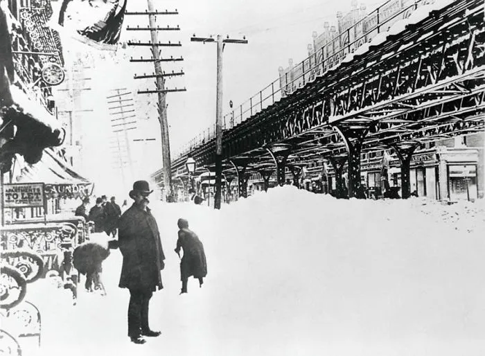 Pedestrians Involved In Snow Removal Operations