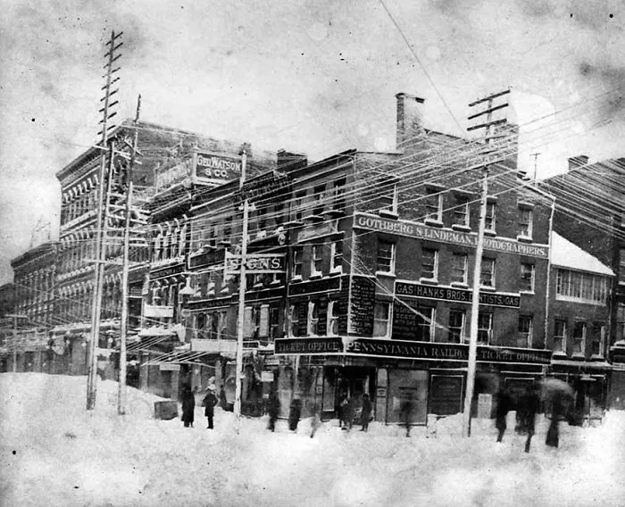 Corner Of Broad And Market Streets, Newark