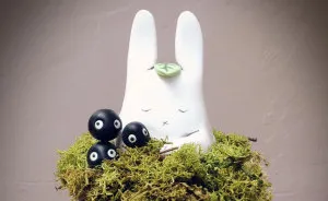 My Latest Series Of Sculptures Show The Beauty Of Miyazaki's World