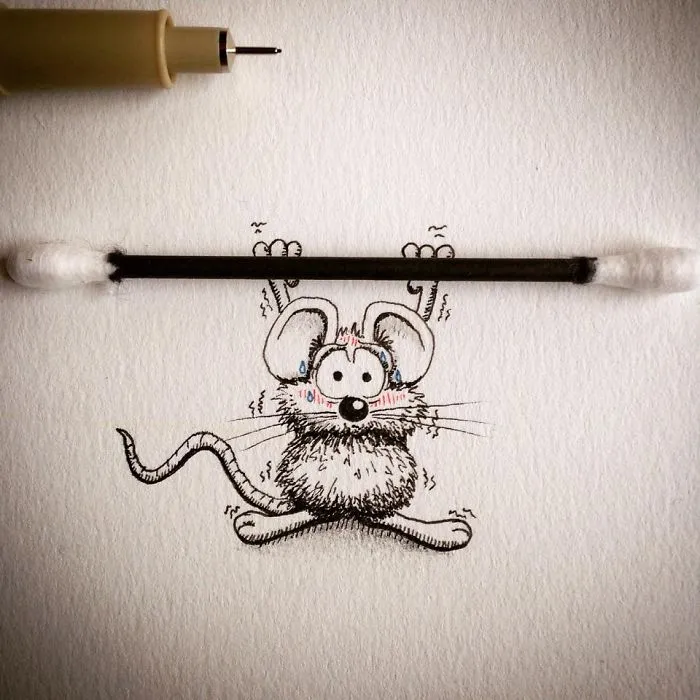 My Mouse Rikiki Wants To Be A Part Of The Real World
