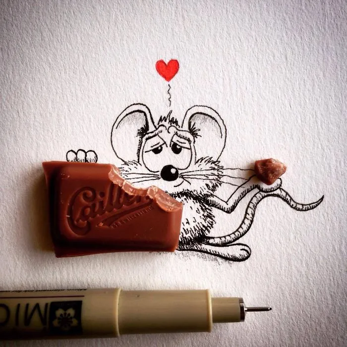 My Mouse Rikiki Wants To Be A Part Of The Real World
