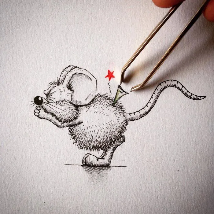 My Mouse Rikiki Wants To Be A Part Of The Real World