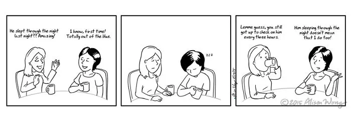 45 Comics That Accurately Capture The First Year Of Motherhood