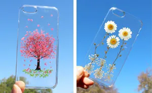 Real Flower Mobile Phone Cases To Celebrate Spring