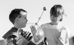 I Made A Space Helmet And Photographed My Kids To Express My Love For 1950's Sci-Fi