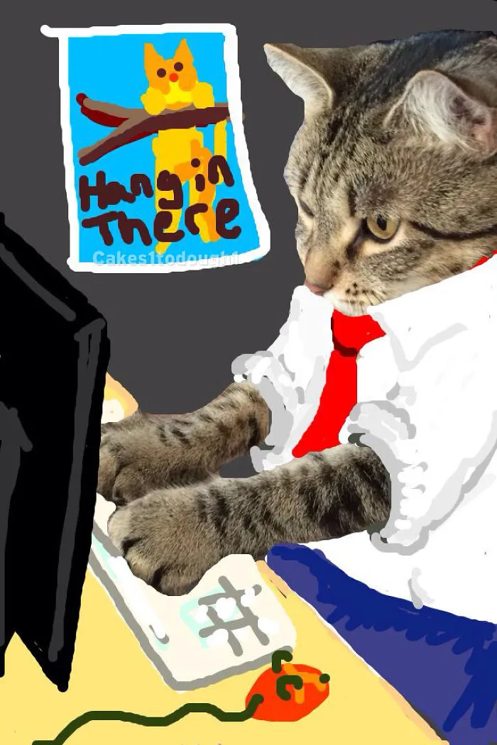 Snapcats: I Draw My Cats Into Comical Situations Using Snapchat
