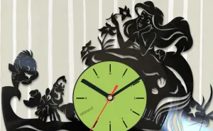 I Made Disney Inspired Clocks From Old Vinyl Records