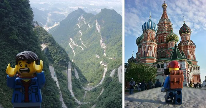 Lego Backpacker Is Taking Over The World