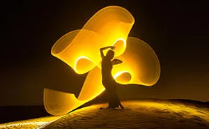 Light-Painting: We Travel Around The World To Create Fantasy Portraits
