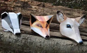 I Quit My Job As An Architect To Design These Eco-Friendly Folding Animal Masks