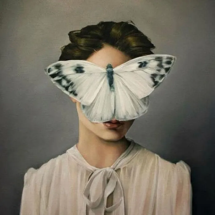 Mysteriously Surreal Paintings Of Faceless Women Shadows By Nature And Wildlife