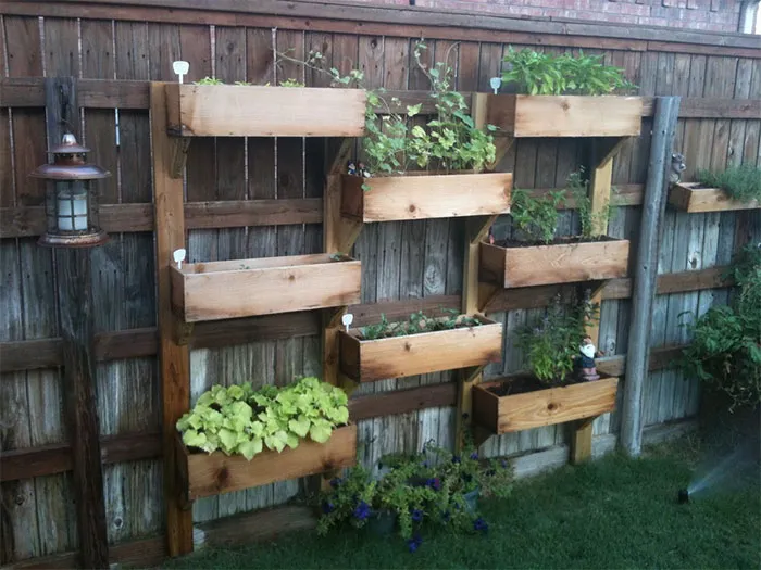 Hanging Pots Fence