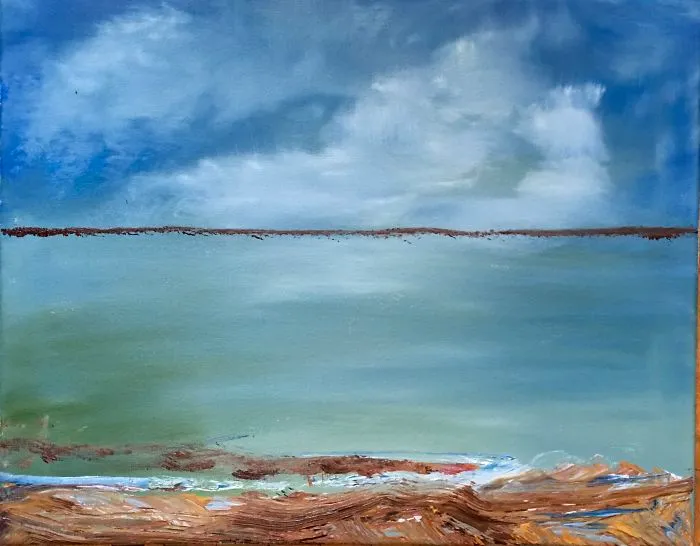 Spring Thaw At The Lake.