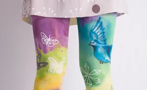 We Hand-Paint Tights That Let You Walk In A Piece Of Art