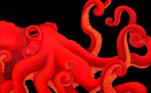 For The Octopus Lovers! Art Inspired By Nature.