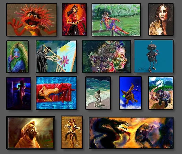 I've Created A New Work Of Art For Over 1,445 Consecutive Days (in Just About Every Medium).