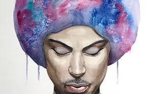 Purple Rain: I Painted A Tribute To Prince