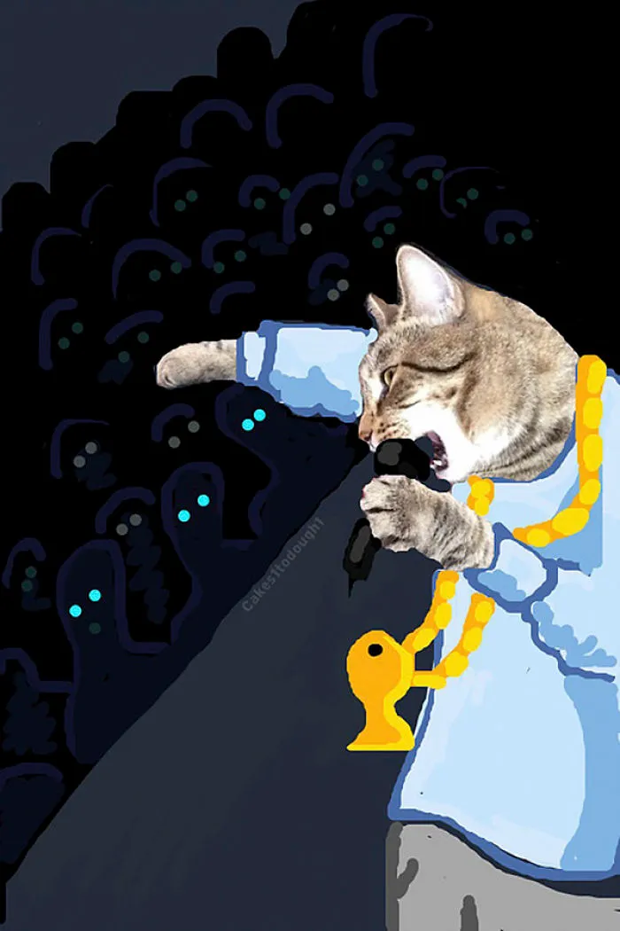 Snapcats: I Draw My Cats Into Comical Situations Using Snapchat