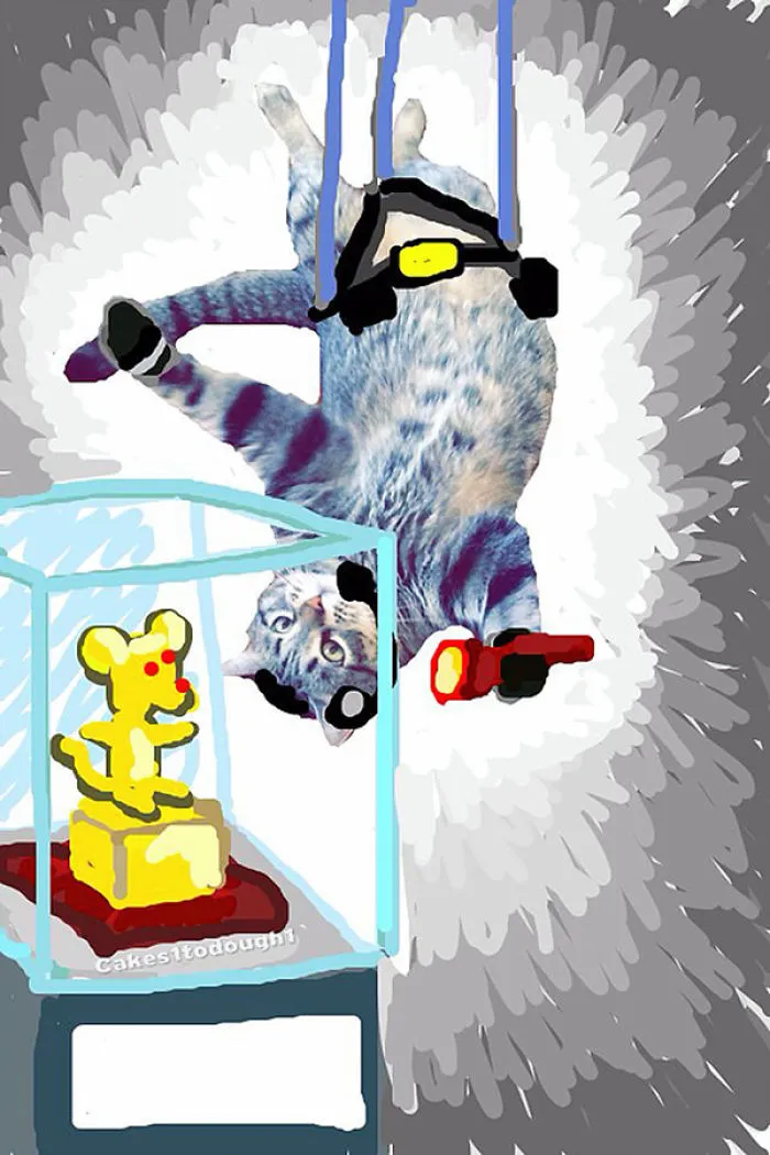 Snapcats: I Draw My Cats Into Comical Situations Using Snapchat