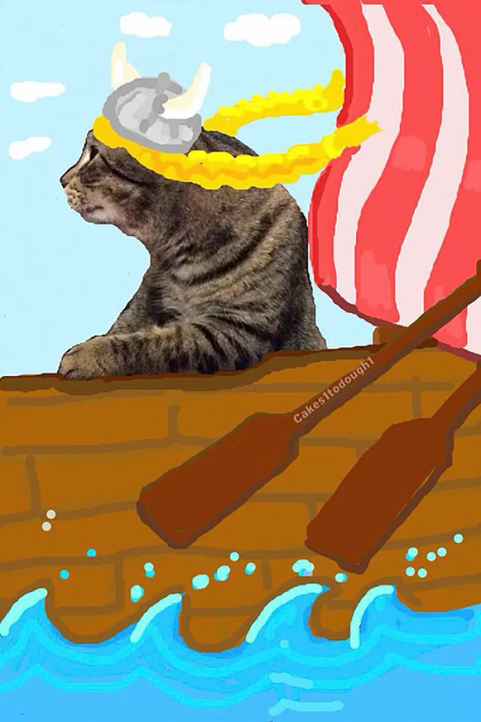 Snapcats: I Draw My Cats Into Comical Situations Using Snapchat