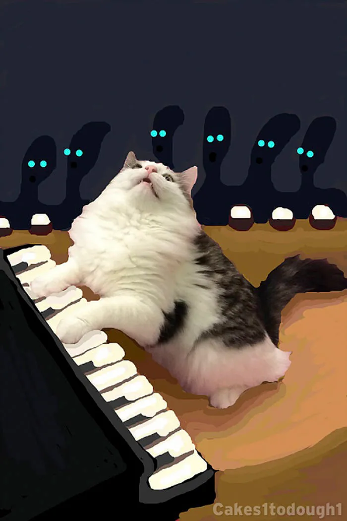 Snapcats: I Draw My Cats Into Comical Situations Using Snapchat